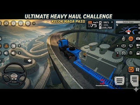 💥BUSSID: Heavy Transformer Haul on Kelok Naga Overpass | Bus Simulator Indonesia Mod