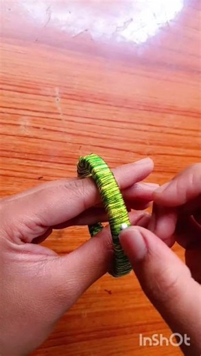 diy silk thread bangles designs # mirror bangles designs