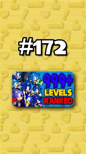Number 172 - Ranking ALL 999+ Sonic Levels from Worst to Best #sonicthehedgehog