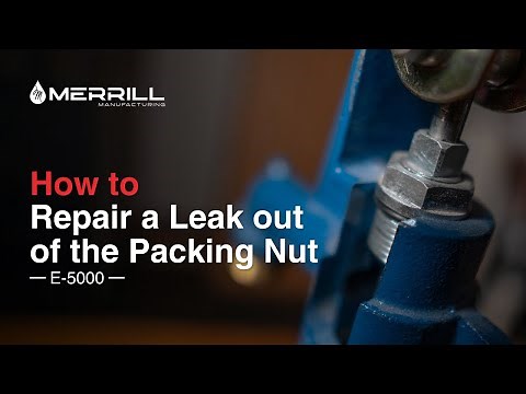 How to Repair a Leak Out of the Packing Nut - E-5000 Yard Hydrant
