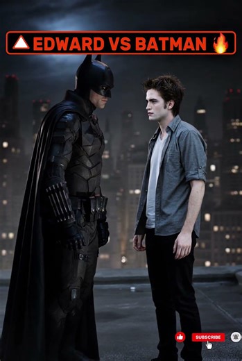 Batman vs Edward Cullen Fight 🔥 Who Wins?