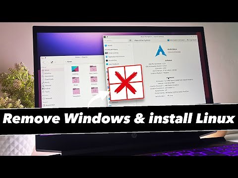 How To Install ARCH Linux And REMOVE WINDOWS (STEP BY STEP GUIDE)