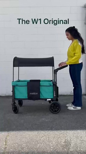 WonderFold Wagon Original Stroller: Spacious and Safe for Toddlers and Babies