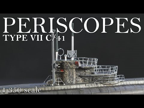 1:350 Type VII C/41: Periscopes, antennas, and snorkel #9