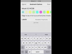 How to Use Highlights and Bookmarks in the YouVersion Bible App