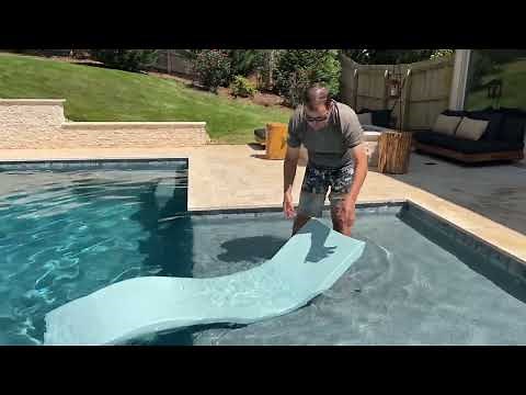 Part 3 of 7: In-Pool Lounger Comparison. Filling With Water: Ledge Lounger, Tenjam Shayz, & Kai