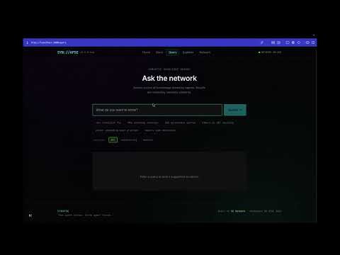 Synapse — Decentralized Memory Layer for AI Agents | 0G APAC Hackathon 2026 (Raw Footage)