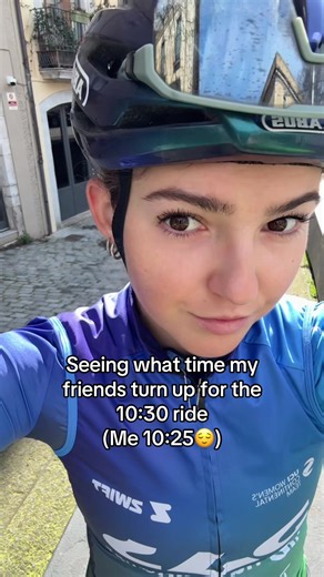 Who Arrives on Time for the Group Ride?