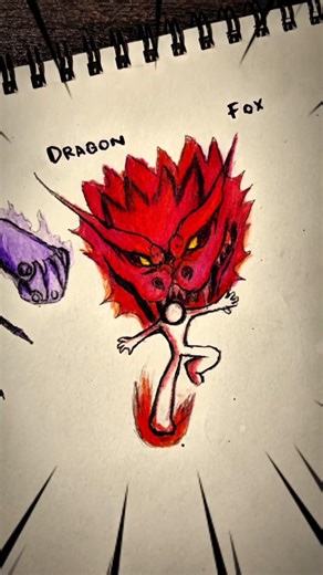 How to draw body with(bone, dragon, & fox)#art #stickman #drawing #howtodraw #sketch #shorts