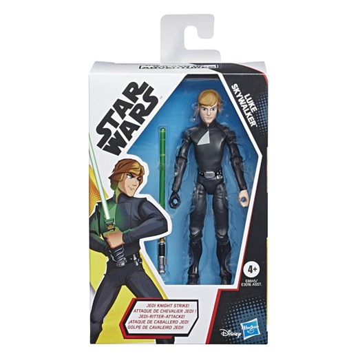 Star Wars Galaxy of Adventures Luke Skywalker 5-inch Scale Figure with Lightsaber - Walmart.ca