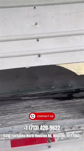 Trailer Reefer Body Repair — Fast & Professional by Technomech! #trailer #repairing #truckdrivers