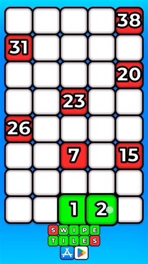 Mobicone🍪 on Instagram: "Swipe Tiles Impossible level🤯#puzzle #puzzlegame #onelinedrawing #connectnumbers #challenge #iqtest"