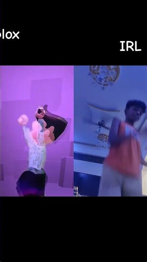 dace party 2 IRL VS Roblox 🎊