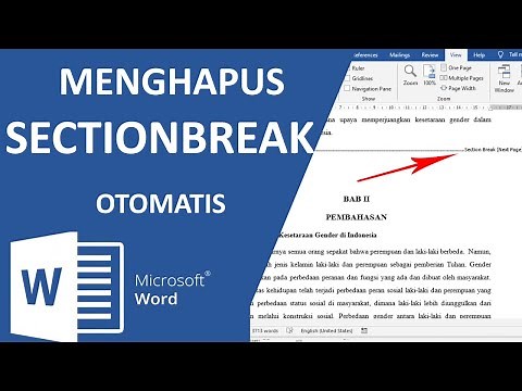 How to Remove Continuous Section Breaks in Word