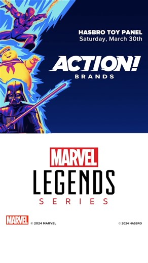 11K views · 90 reactions | Hasbro #MarvelLegendsSeries reveals at #WonderCon! Check out the full Hasbro Action Brand Panel playback now on the #HasbroPulse YouTube channel! #Hasbro #Pulse #Marvel #MarvelLegends #MarvelLegendsCollector #MarvelActionFigures #ActionFigures #Con | Hasbro Pulse | Facebook