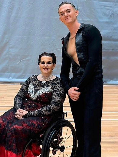 2025 Hong Kong International Para Dance Competition Combi Class 2 Freestyle. Heidi and Alister performing their Tango Freestyle routine. PerthParadanceDuo World Para Dance Sport World Abilitysport #tango #dance #wheelchair #dancesport #WheelchairSports | Para and Ability Dance Australia