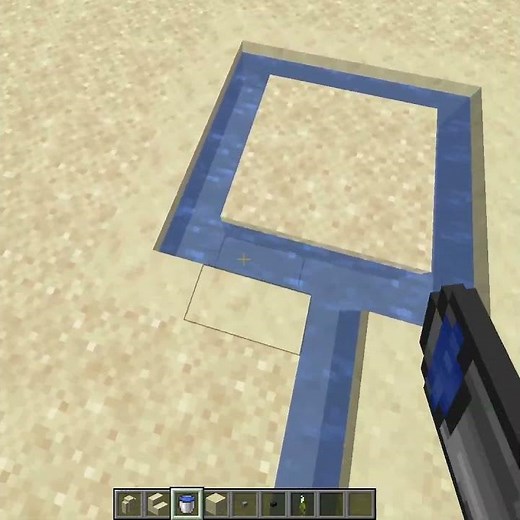 Minecraft budowanie: Jak zrobić zamek z piasku #minecraft #tutorial