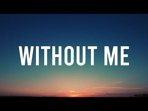 Eminem - Without Me (Sped Up) (Lyrics) | Two trailer park girls go round the outside
