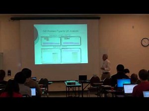 OpenSee 2012 - Geotechnical Modeling