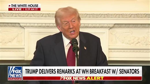 🚨 BREAKING: President Trump is laying it ALL OUT to GOP senators right now ON IF GOP NUKES THE FILIBUSTER: They'll make DC a state. They'll make Puerto Rico a state. So, 4 Democrat senators. You think you have problems? They're gonna pick up electoral votes. It will be very bad, and it will be done. It would be impossible to beat us. And if they do? They will do it anyway. They will pack the Supreme Court, up to 9 new justices. They will do it FIRST DAY. They'll end the filibuster. They destroy
