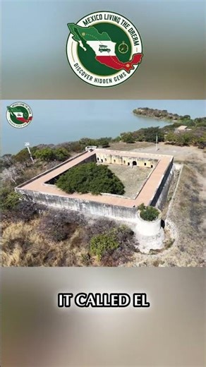 Isla de Mezcala: Exploring Abandoned Fort & Prison Island #shorts