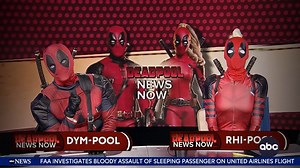 16K views · 110 reactions | DEADPOOL NEWS NOW: Anchors Deadpool and Lady Deadpool, the most-watched news team in the multiverse, have all the latest action-packed breaking news for Halloween! Don’t miss it! | World News Now | Facebook