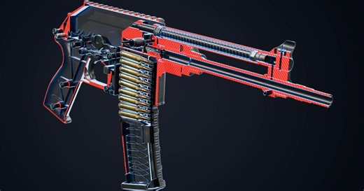 KelTec PLR16 Mechanics Explained With 3D Visualization