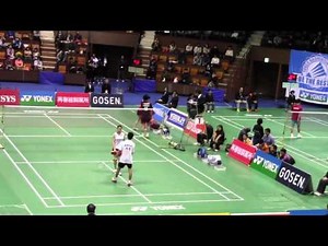 渡辺/東野vs米本/米本 全日本総合選手権大会2015 ミックスダブルス 準々決勝