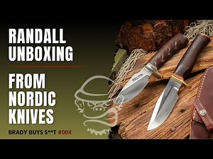 Monkey Edge BBS#004: Randall Knives Model 23 + 11 Unboxing