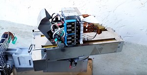 Microchip Fabrication Wafer Transfer Handler Robot Teardown