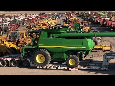 John Deere 9770 STS Combine Just in for Parts Dismantling