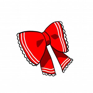 霊夢のリボンだけ揺れてるやつ - ibisPaint