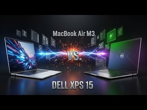MacBook Air M3 vs. Dell XPS 15: Laptop Battle!