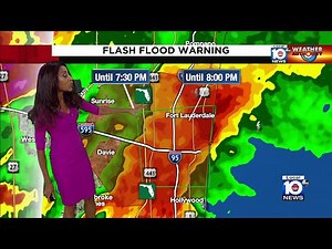 Severe thunderstorm warning expires, flash flood warning remains