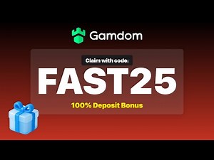 Gamdom Promo Code ''FAST25'' — Best Way to Unlock 100% Deposit Bonus