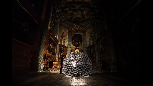 LOTUS DOME by Daan Roosegaarde - Turns House Of God Into A "Techno-Church" [OFFICIAL MOVIE]