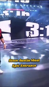 Steve Austin Most Epic Entrance Ever in WWE History 🔥💪! #SteveAustin #WWELovers Aesthetic Edits | Aesthetic Edits