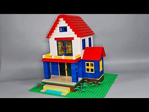 How To build a Lego Hillside House 🏡 MOC | Speed Build | Building Blocks Instructions | Diy