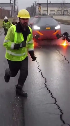 This Robot Fixed the Road at Insane Speed