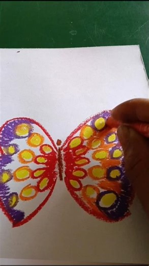 Easy Butterfly Drawing #artwork #ytshorts