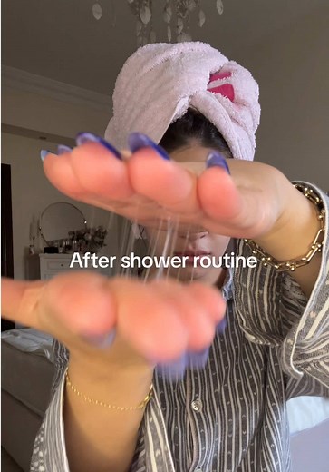 ‏after shower routine #fyp