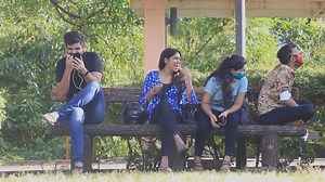 900K views · 10K reactions | "Mele babu ko gaana sunna hai" Embarrassing Video call in public | Sahil Virwani Pranks | Sahil Virwani Pranks | Facebook