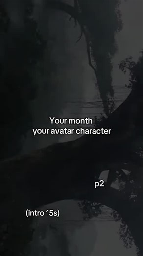 Your Avatar Character Monthly Breakdown