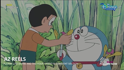 Watch Doraemon LIVE on AZ Reels Live🔴 ��🐱#disneychannel Don’t miss Doraemon’s funniest moments, amazing gadgets, and Nobita’s adventures — streaming LIVE right now! #doraemon #facebooklive #nobita #viralvideochallenge | AZ Reels