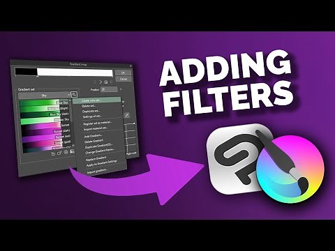 Adding Gradient Maps or Other Adjustment Layers - CSP to Krita Transition Tutorial