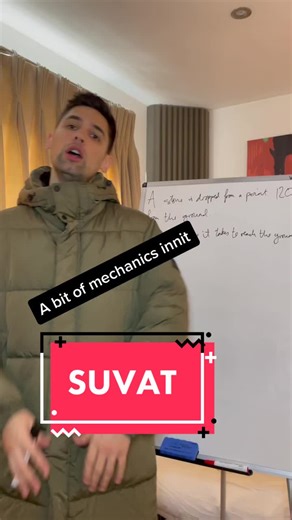 Maths Mechanics Tutorial: Understanding SUVAT Rules