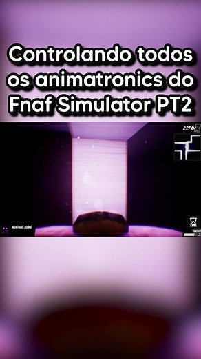 Controlando Animatronics no Fnaf Simulator PT2