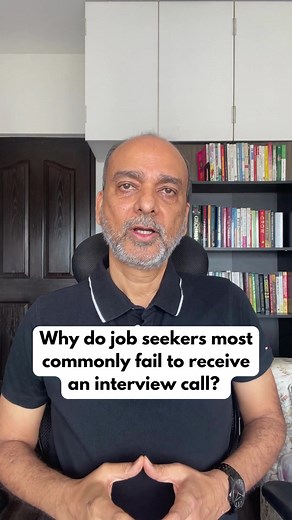 What are the most common reasons why job seekers fail to receive an interview call? You can read my free blog article. The link is in the comments. #sarabjeetsachar #aspirationjobs #interviewcall #mistakes #interviews #aspiration | Sarabjeet Sachar