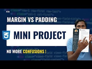 Part 16 | MINI PROJECT | Margin vs Padding | CSS Tutorial For Beginners | Web Diary
