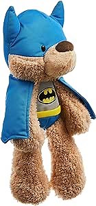 GUND DC Comics Universe Fuzzy Bear Batman Plush, 14"